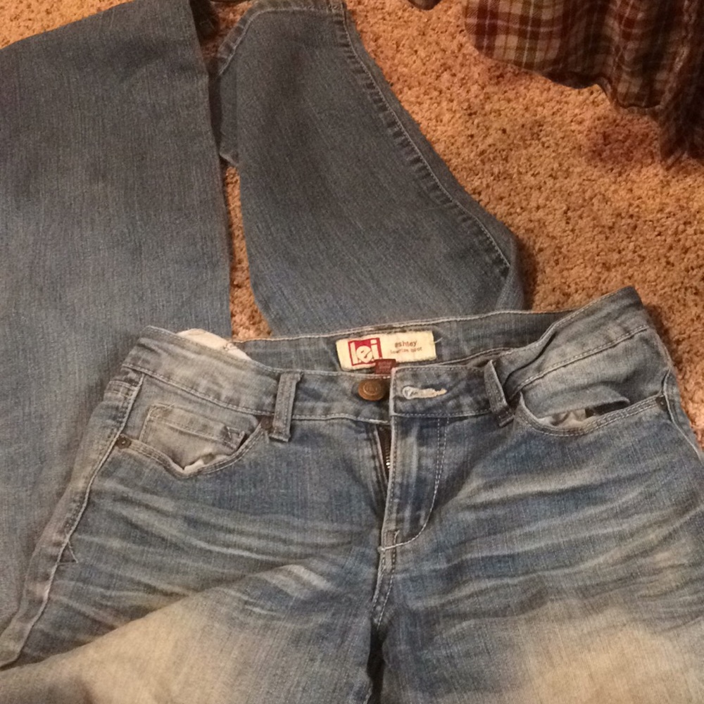 Light, bootcut jean LONG